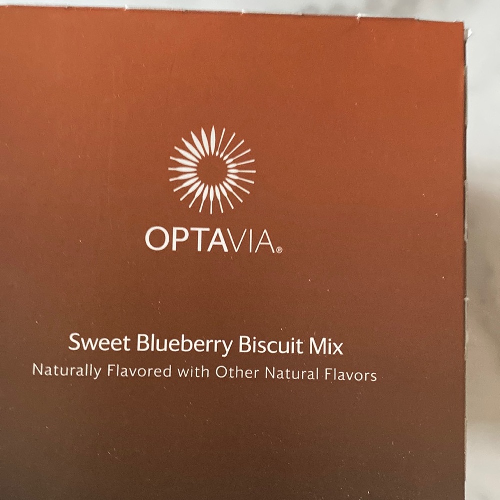 Optavia Sweet Blueberry Biscuit Mix NIB
